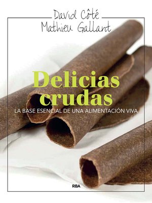 cover image of Delicias crudas
